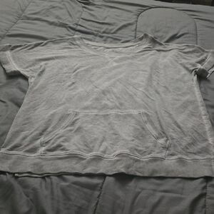 Ambrielle Gray Sleepwear Top